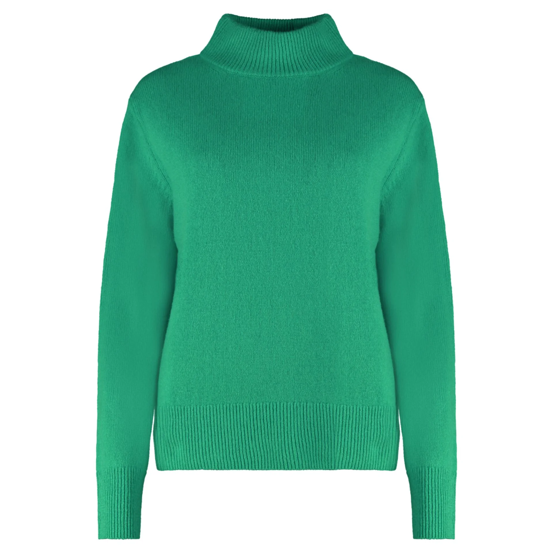 Bloomings lamswollen mockneck trui