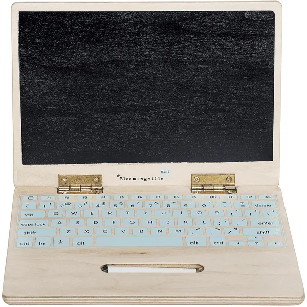 bloomingvilleMINI  Speelgoed Laptop Elena hout