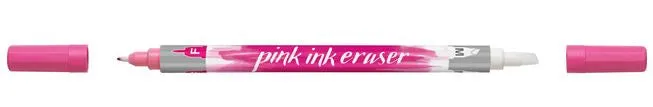 CORRECTIEPEN 2IN1 ROZE/WIT
