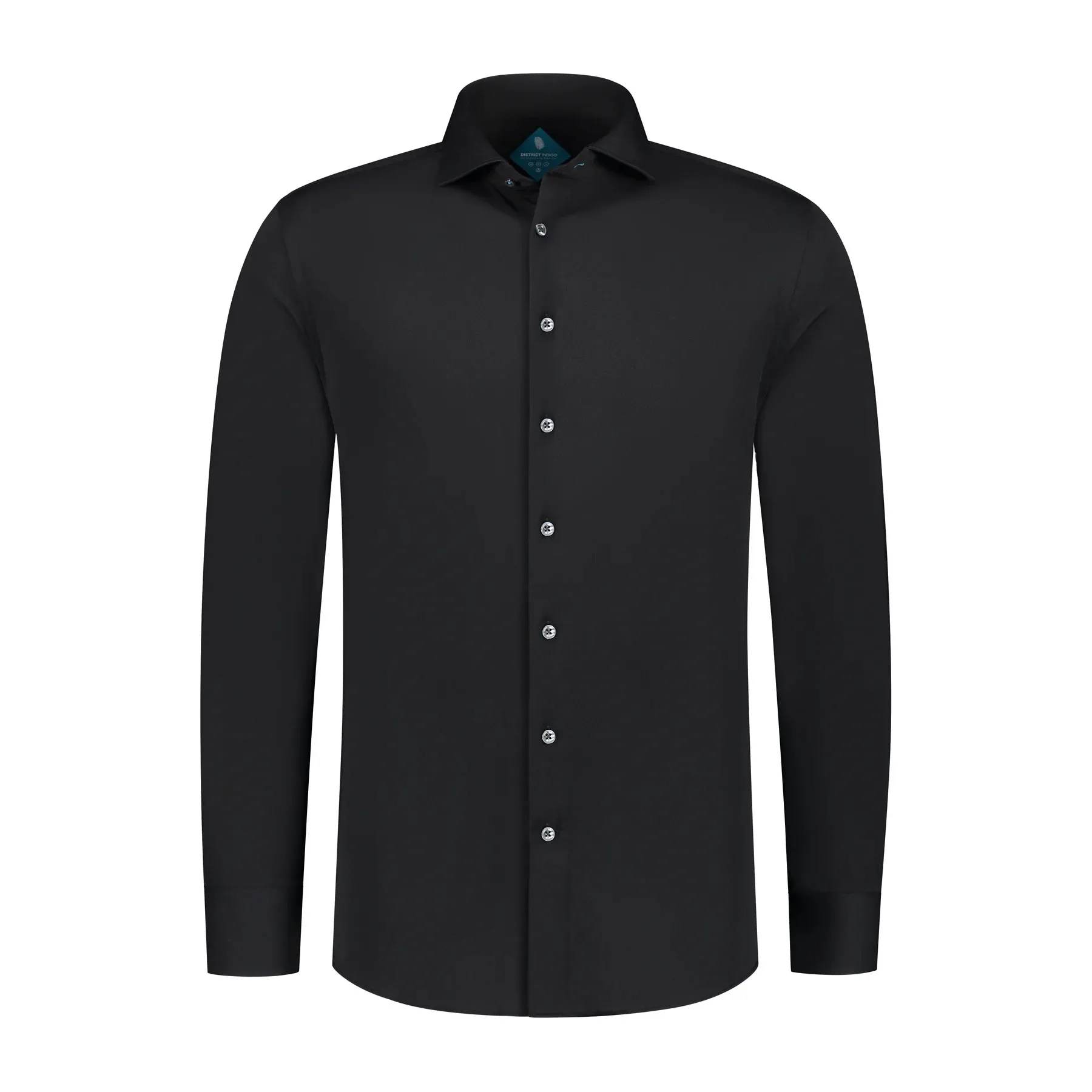 District Indigo Pique Performance Shirt
