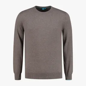 District Indigo Pullover Crewneck Brown (7.21.500.550 - 042)