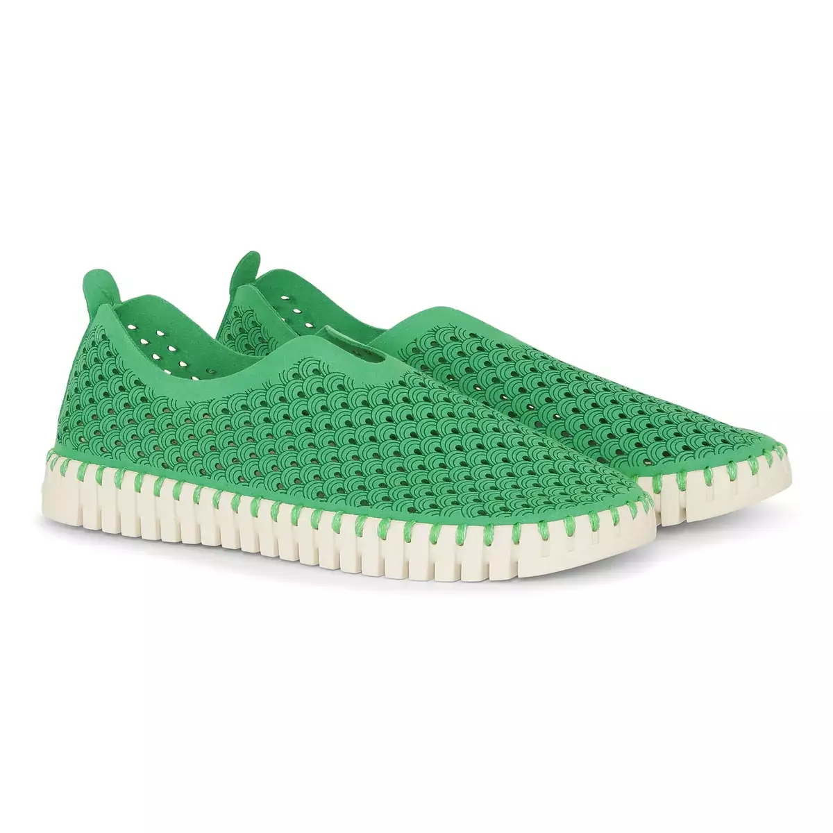ILSE JACOBSEN INSTAPPERS TULIP KLEUR FERN GREEN MAAT 38