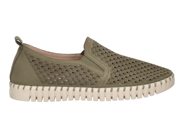 Ilse Jacobsen loafer kaki