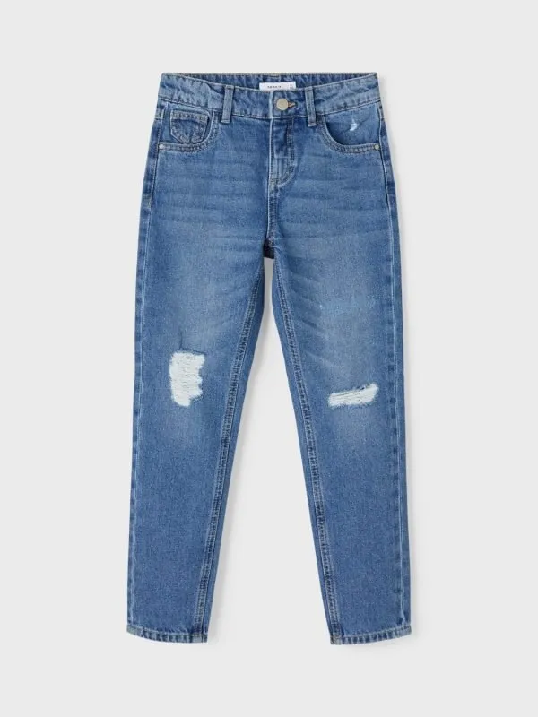 Name it Girls Mom Jeans  NKFROSE DNMATANDO HW MOM PANT NOOS – 13200175 Mbd