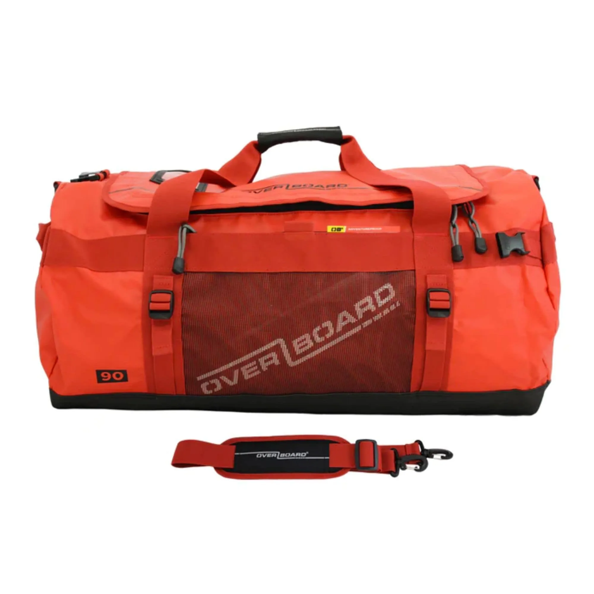 Overboard ADVENTURE duffel bag 90 liter Rood